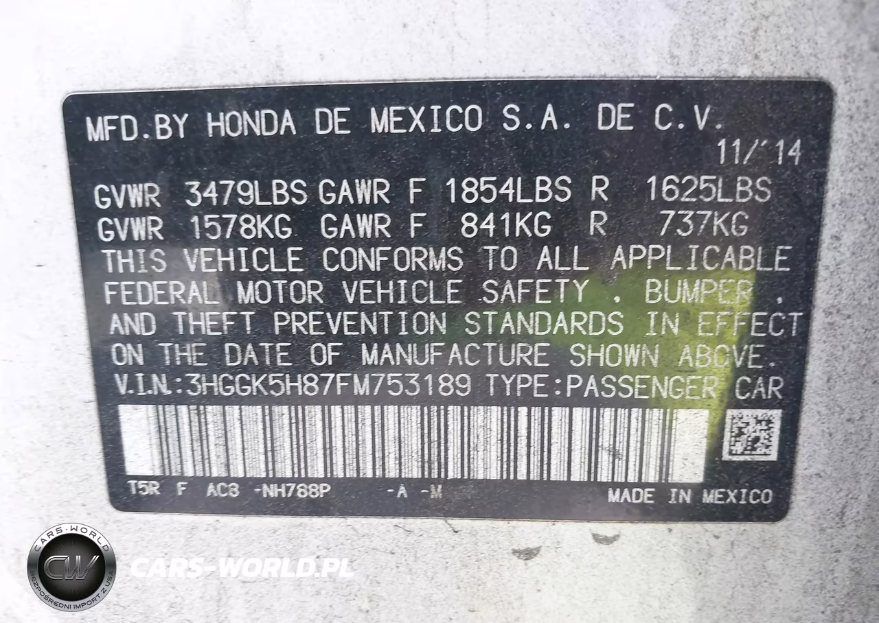 2015 Honda Fit Ex-Ex-L VIN:3HGGK5H87FM753189 - 9
