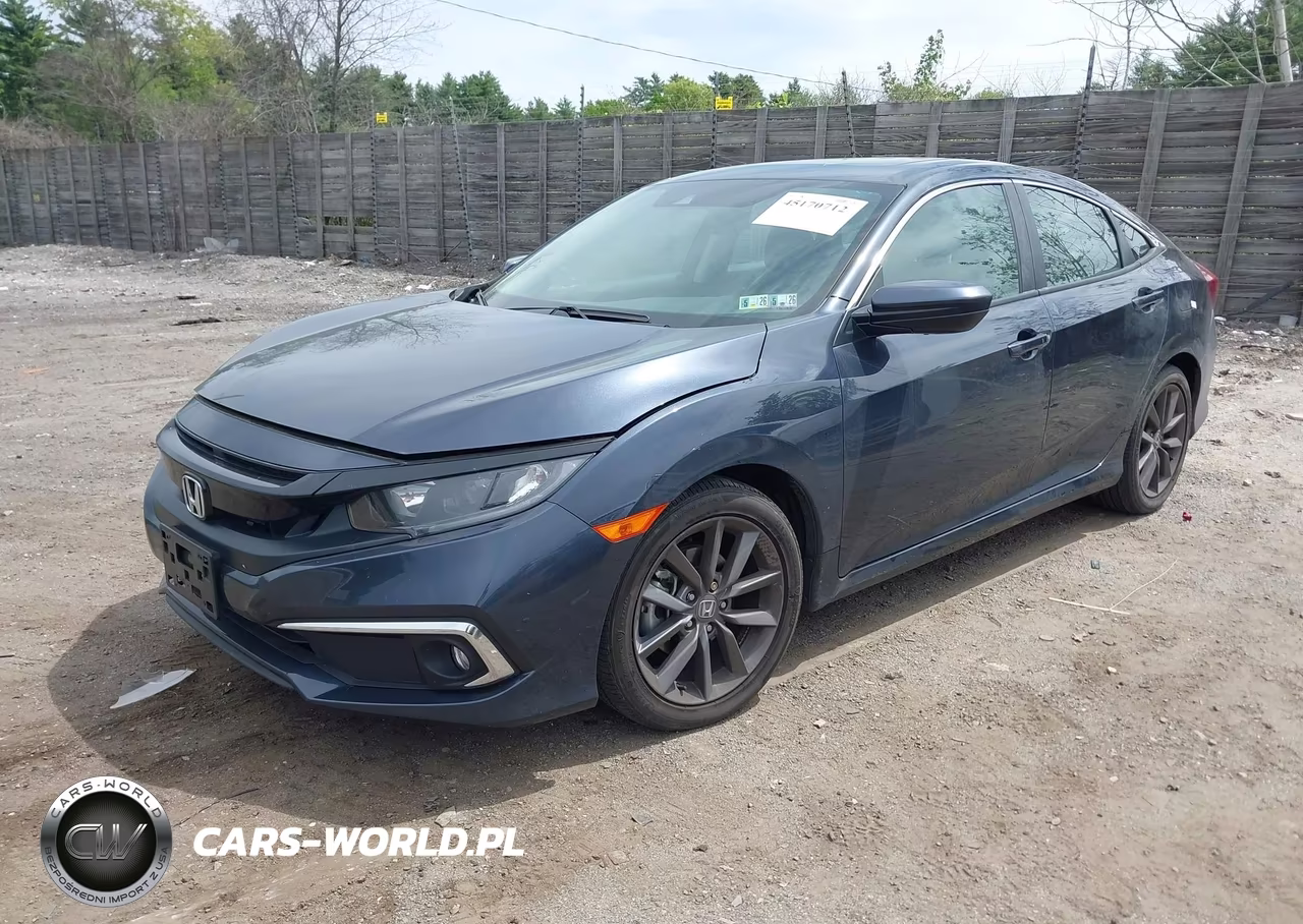 2019 Honda Civic Ex-L VIN:19XFC1F77KE203926 - 2