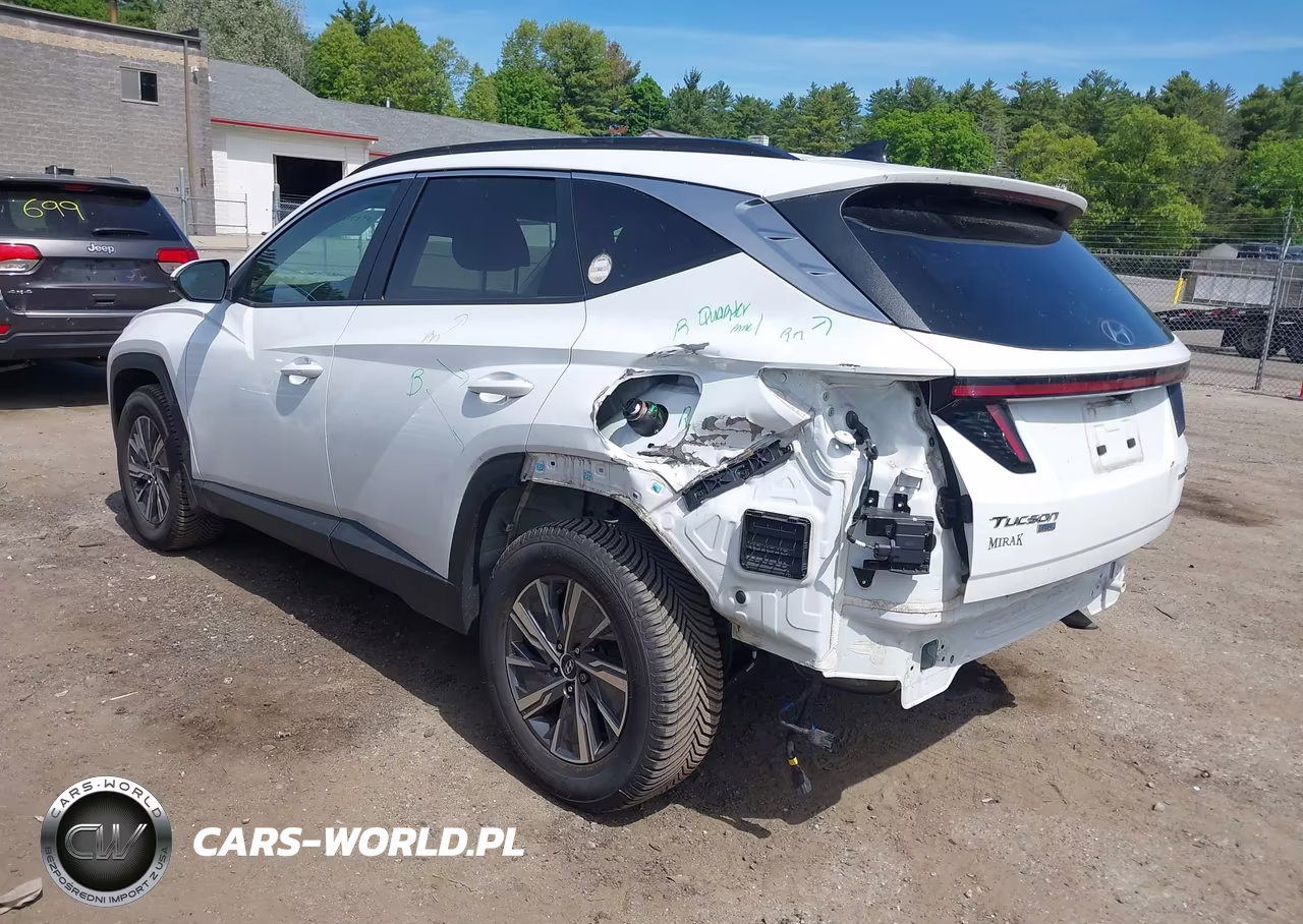 2023 Hyundai Tucson Hybrid Blue VIN:KM8JBCA11PU101506 - 3