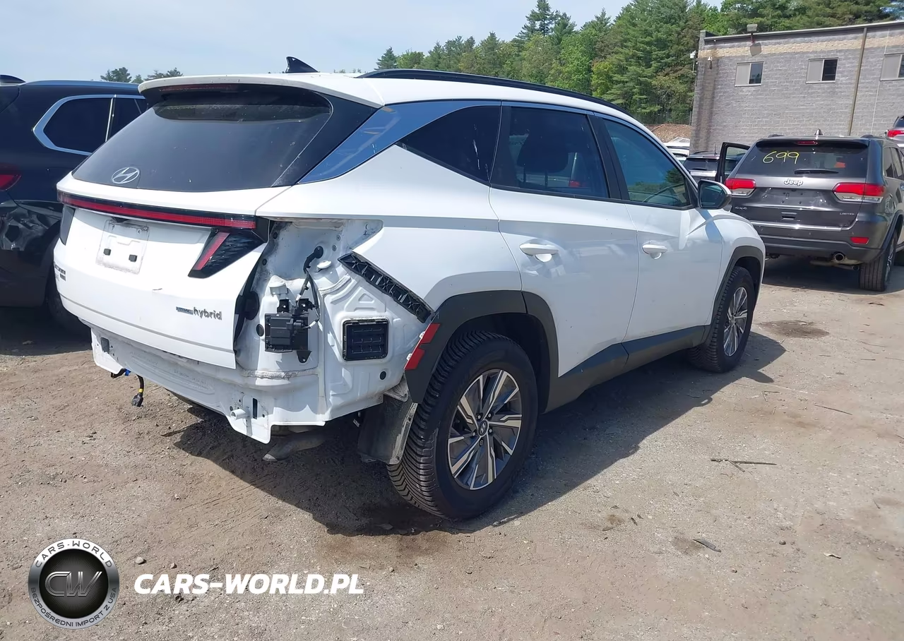 2023 Hyundai Tucson Hybrid Blue VIN:KM8JBCA11PU101506 - 4