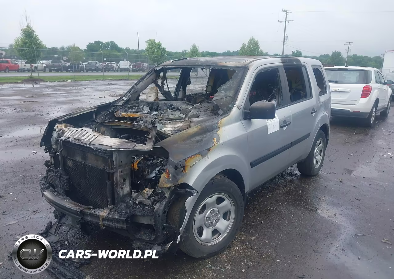 2011 Honda Pilot Lx VIN:5FNYF4H28BB059803 - 6