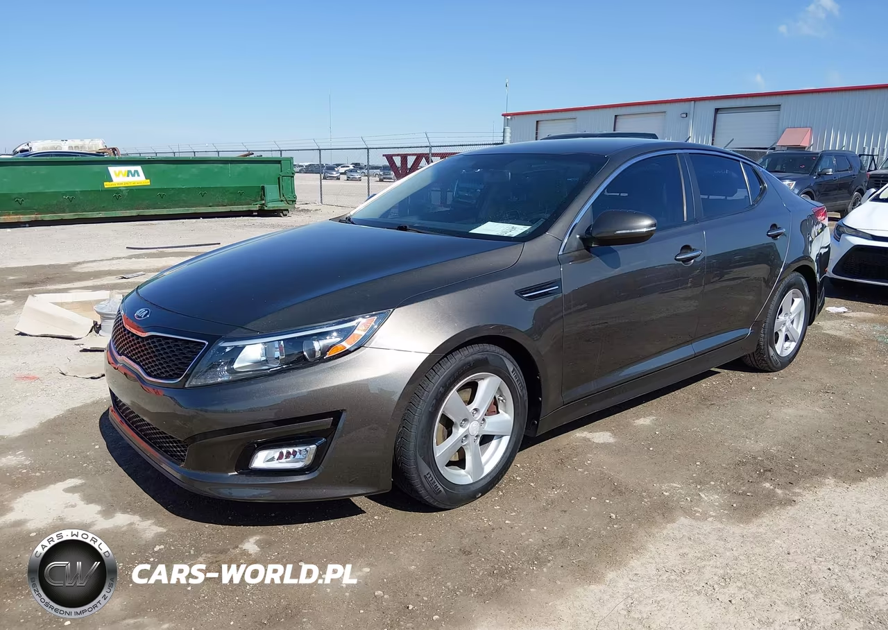 2014 Kia Optima Lx VIN:5XXGM4A71EG269927 - 2