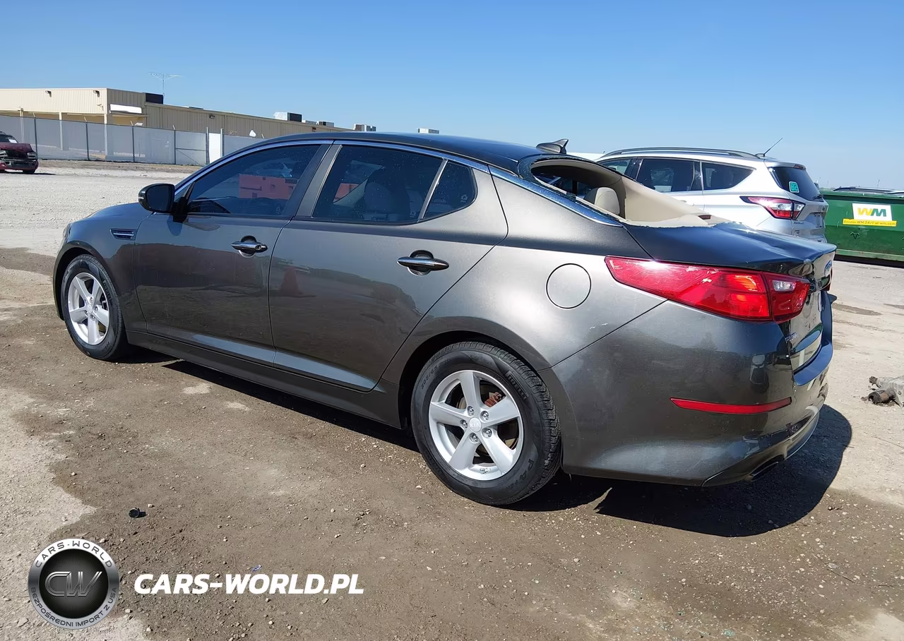 2014 Kia Optima Lx VIN:5XXGM4A71EG269927 - 3
