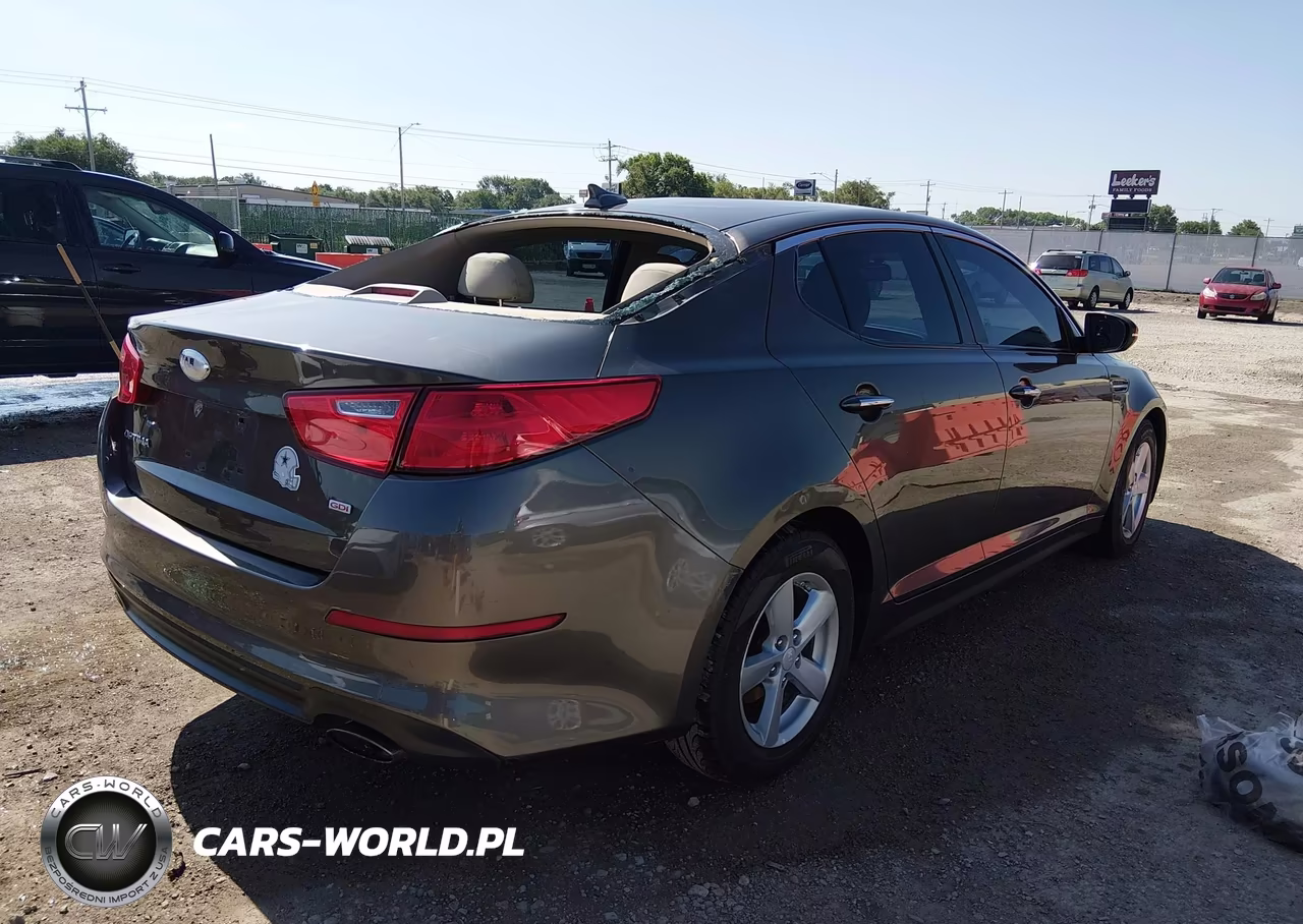 2014 Kia Optima Lx VIN:5XXGM4A71EG269927 - 4