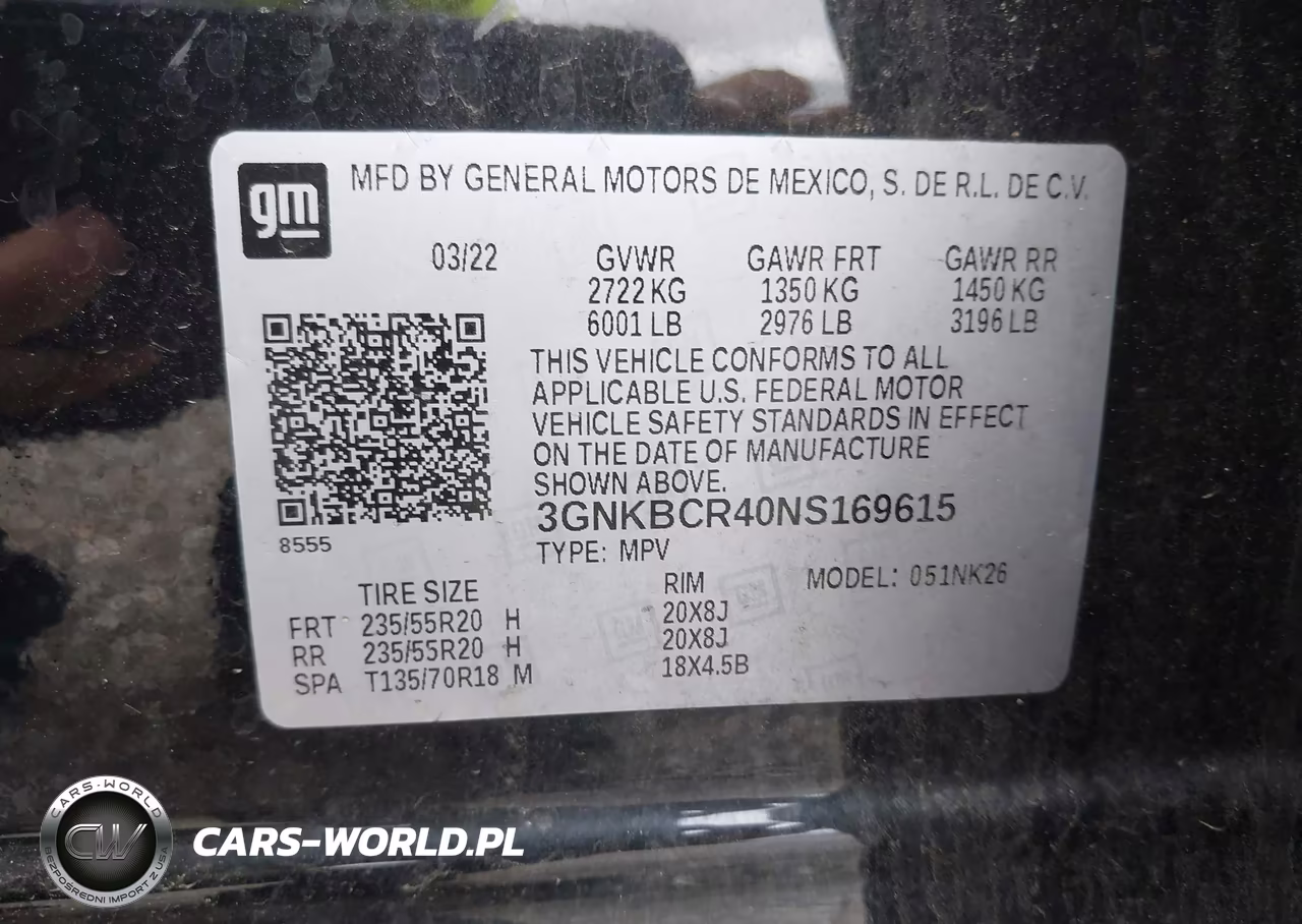 2022 Chevrolet Blazer Fwd 2Lt VIN:3GNKBCR40NS169615 - 9