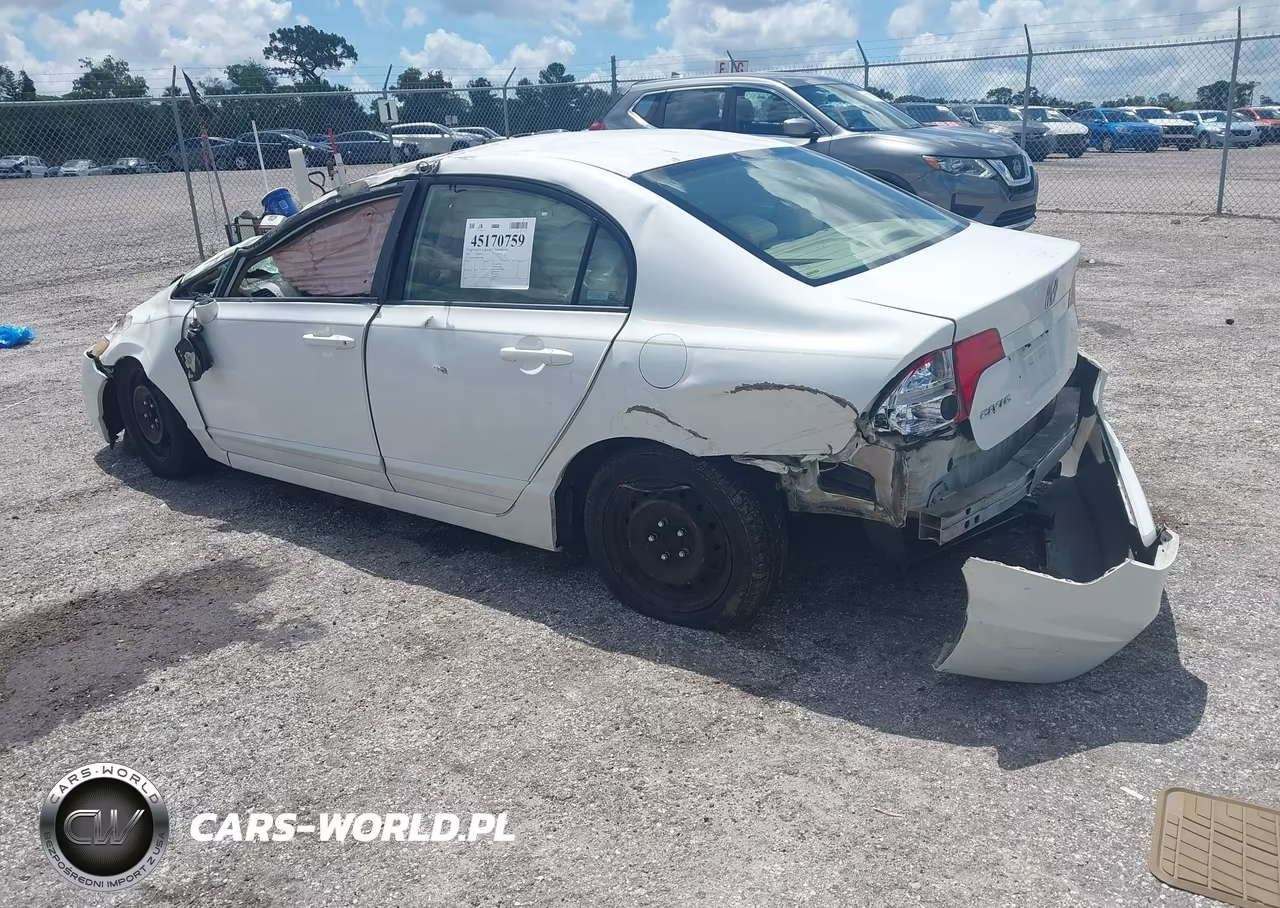 2008 Honda Civic Lx VIN:2HGFA16598H326906 - 3