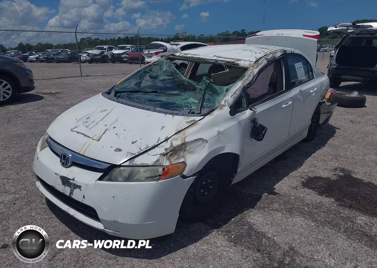 2008 Honda Civic Lx VIN:2HGFA16598H326906 - 6