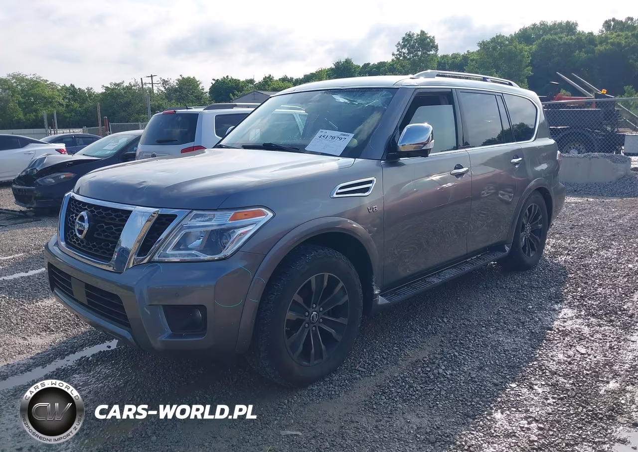 2019 Nissan Armada Platinum VIN:JN8AY2NE9K9755776 - 2