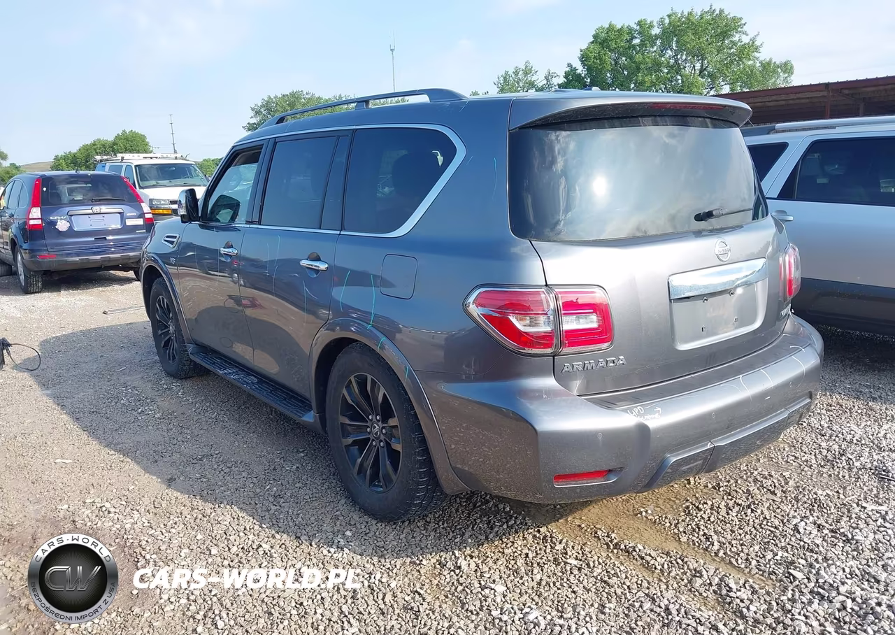 2019 Nissan Armada Platinum VIN:JN8AY2NE9K9755776 - 3
