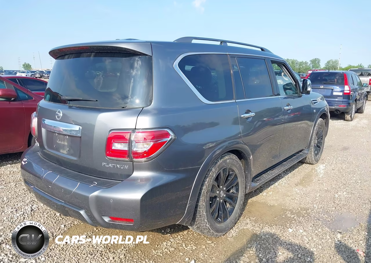 2019 Nissan Armada Platinum VIN:JN8AY2NE9K9755776 - 4