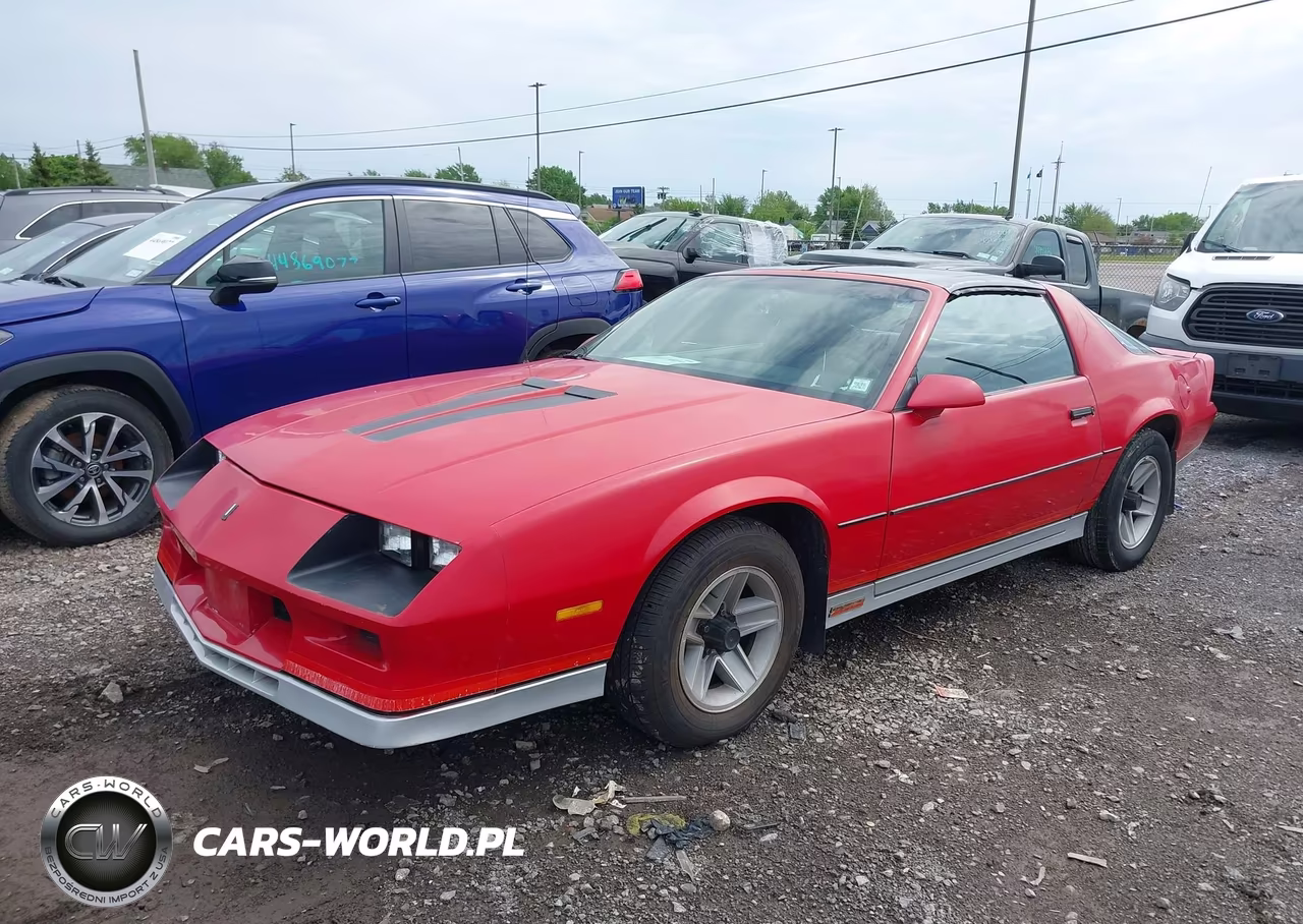 1984 Chevrolet Camaro VIN:1G1AP87H7EL211186 - 2