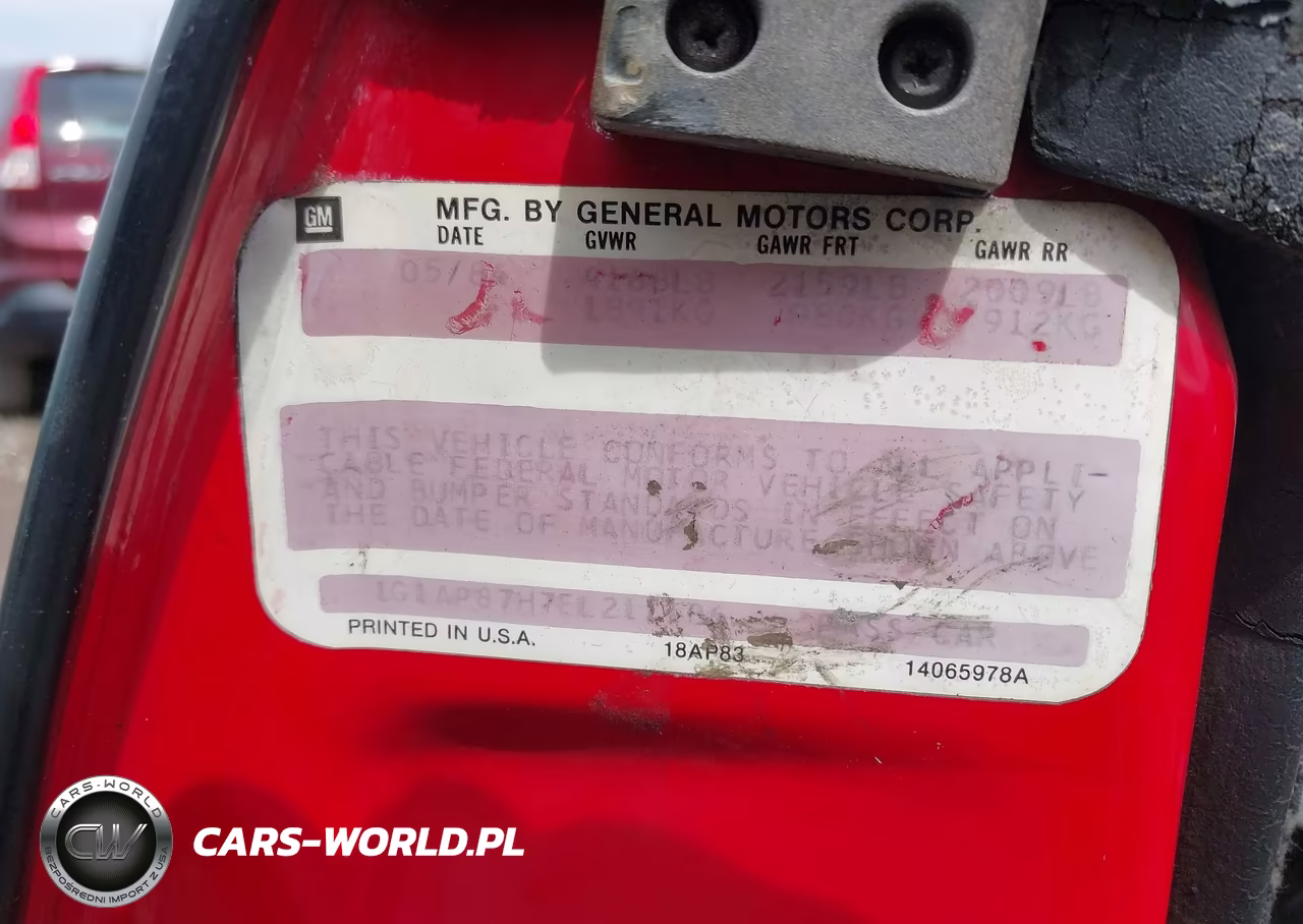 1984 Chevrolet Camaro VIN:1G1AP87H7EL211186 - 9