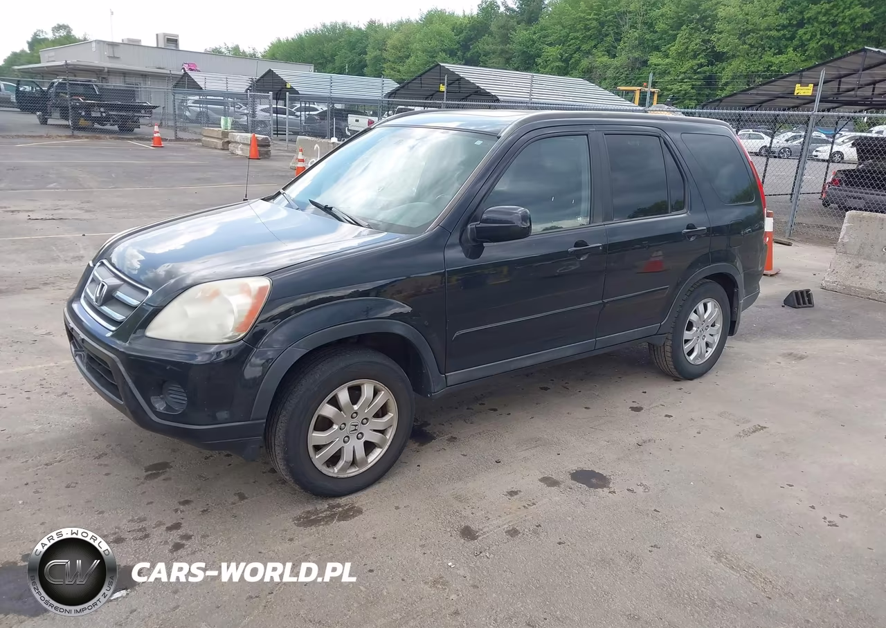 2006 Honda Cr-V Se VIN:SHSRD78976U434894 - 2