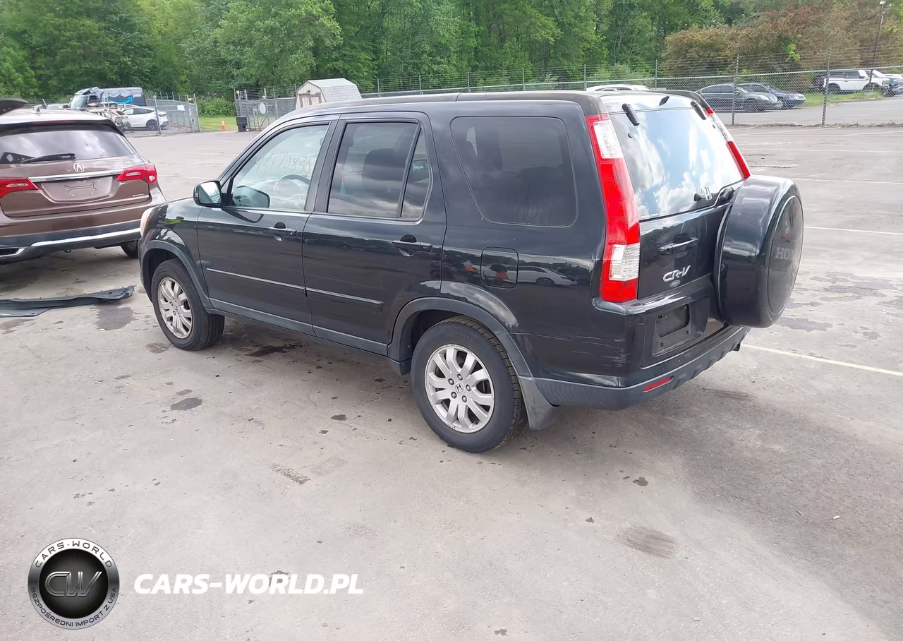 2006 Honda Cr-V Se VIN:SHSRD78976U434894 - 3