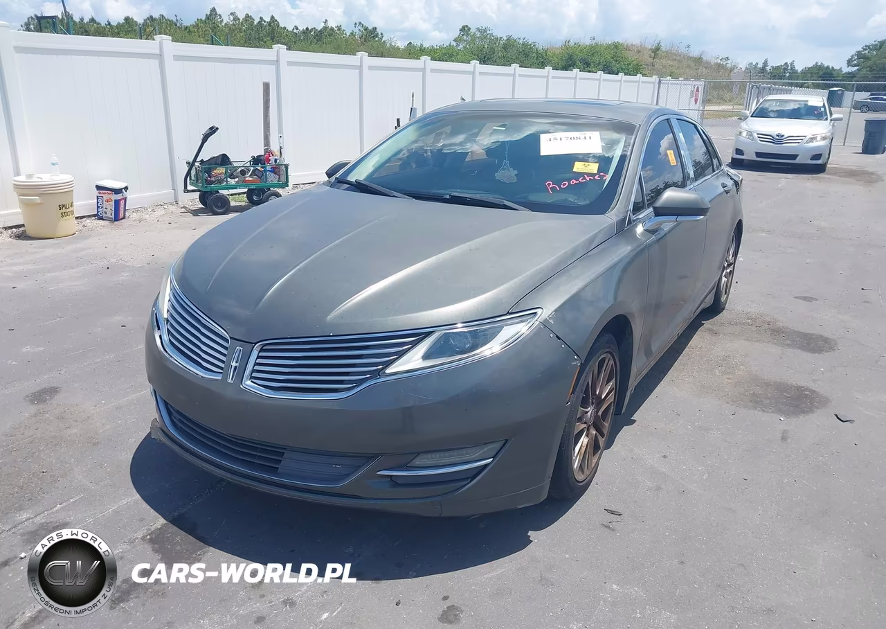 2015 Lincoln Mkz VIN:3LN6L2G95FR616119 - 2