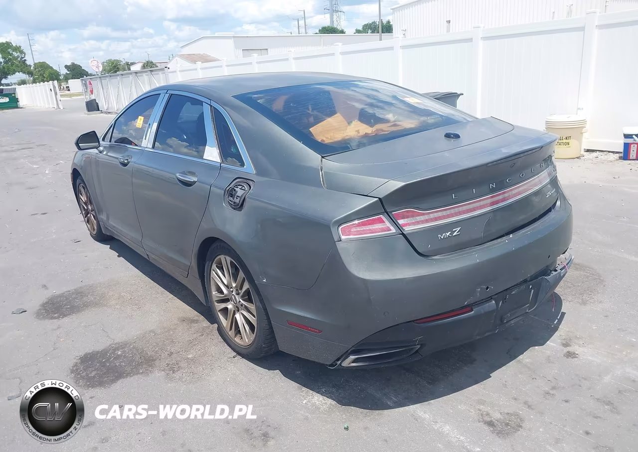 2015 Lincoln Mkz VIN:3LN6L2G95FR616119 - 3