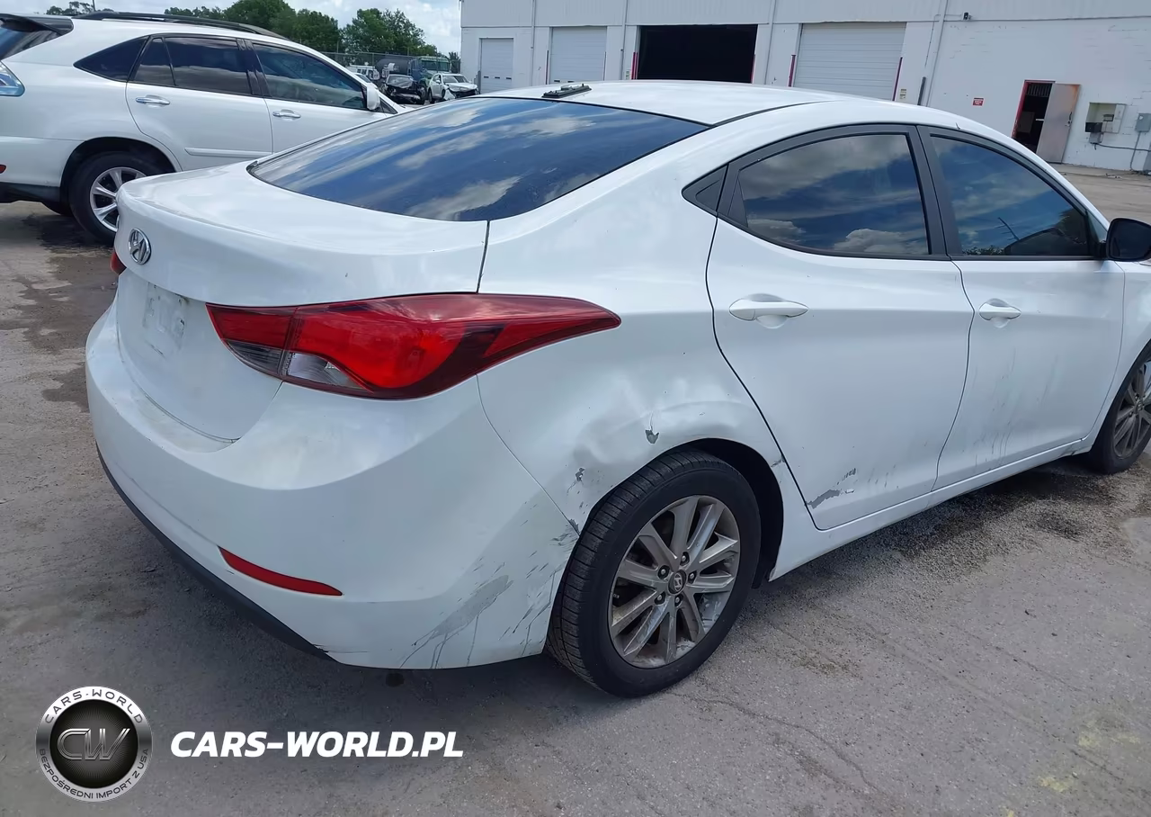 2016 Hyundai Elantra Se VIN:5NPDH4AEXGH704960 - 12