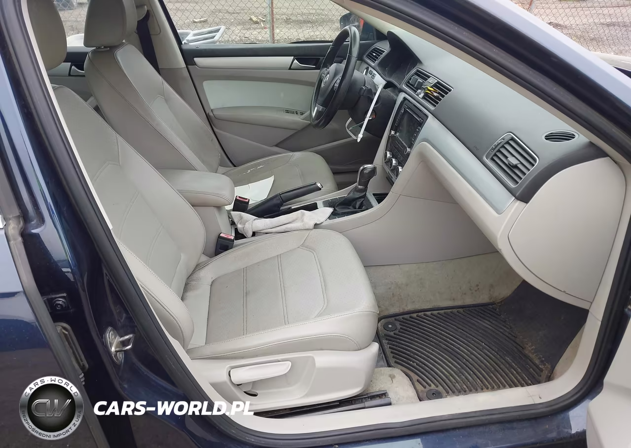 2012 Volkswagen Passat 2.0L Tdi Se VIN:1VWBN7A32CC096788 - 5
