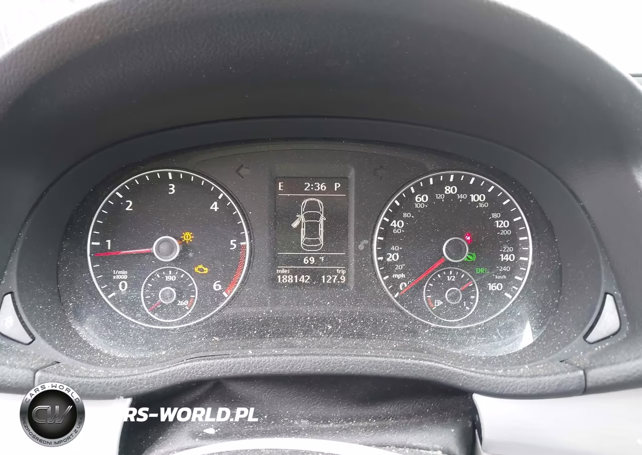 2012 Volkswagen Passat 2.0L Tdi Se VIN:1VWBN7A32CC096788 - 7