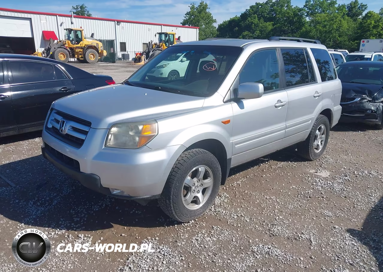 2006 Honda Pilot Ex-L VIN:2HKYF18556H506717 - 2