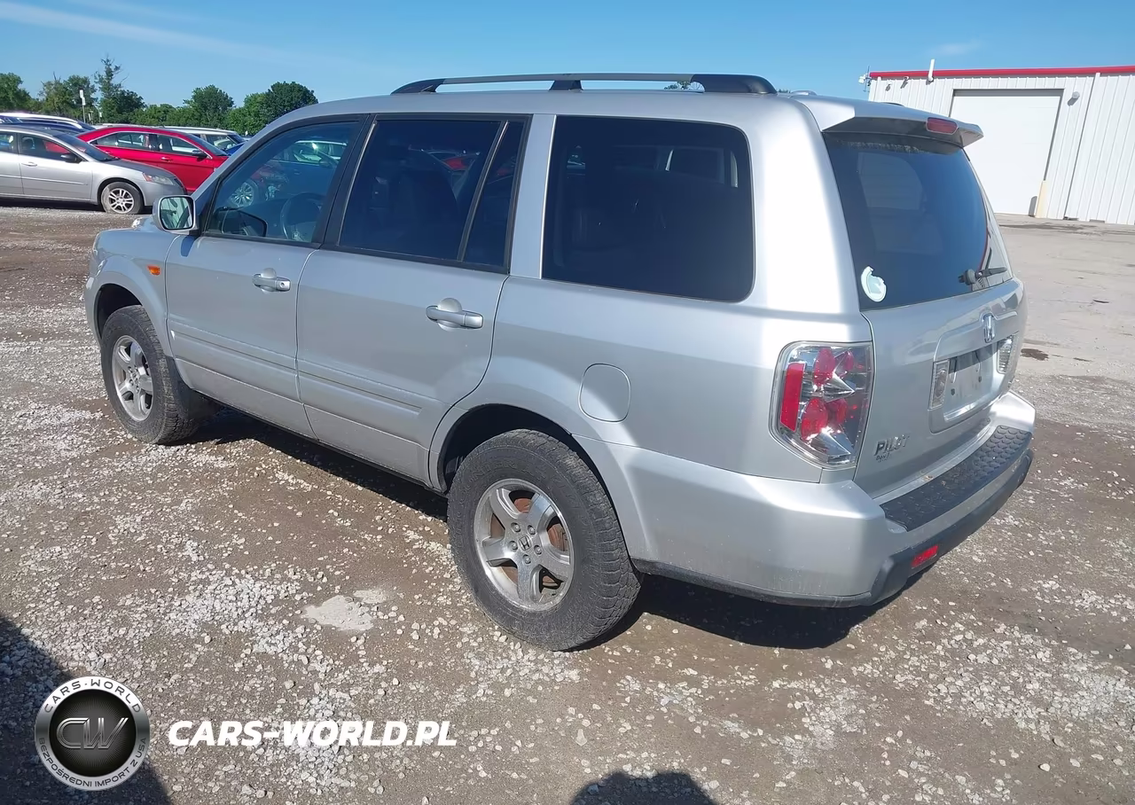 2006 Honda Pilot Ex-L VIN:2HKYF18556H506717 - 3