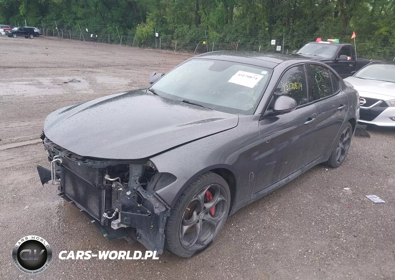2018 Alfa Romeo Giulia Ti Sport Awd VIN:ZARFAEEN7J7572285 - 2