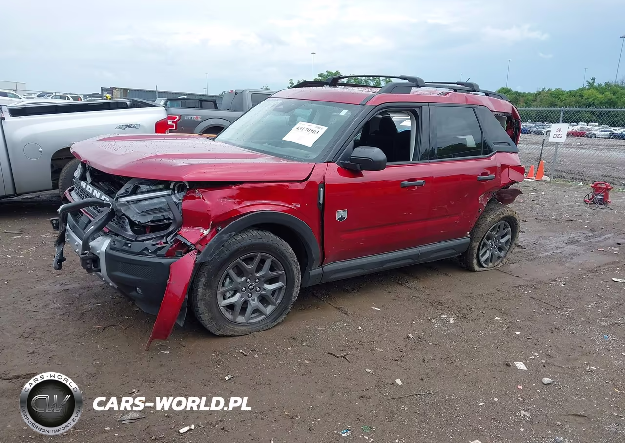 2025 Ford Bronco Sport Big Bend VIN:3FMCR9BN6SRE70550 - 2