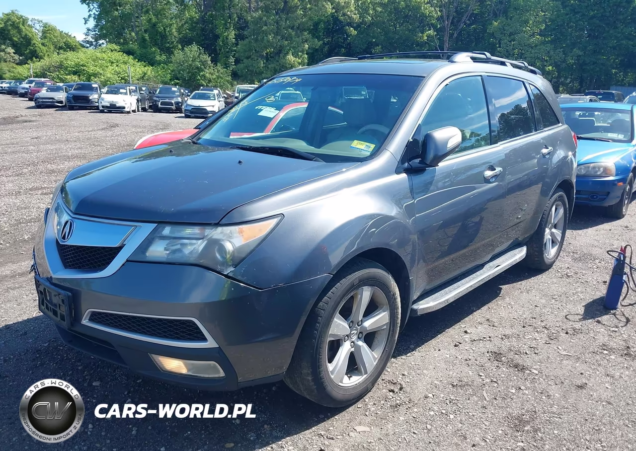2011 Acura Mdx VIN:2HNYD2H27BH509049 - 2