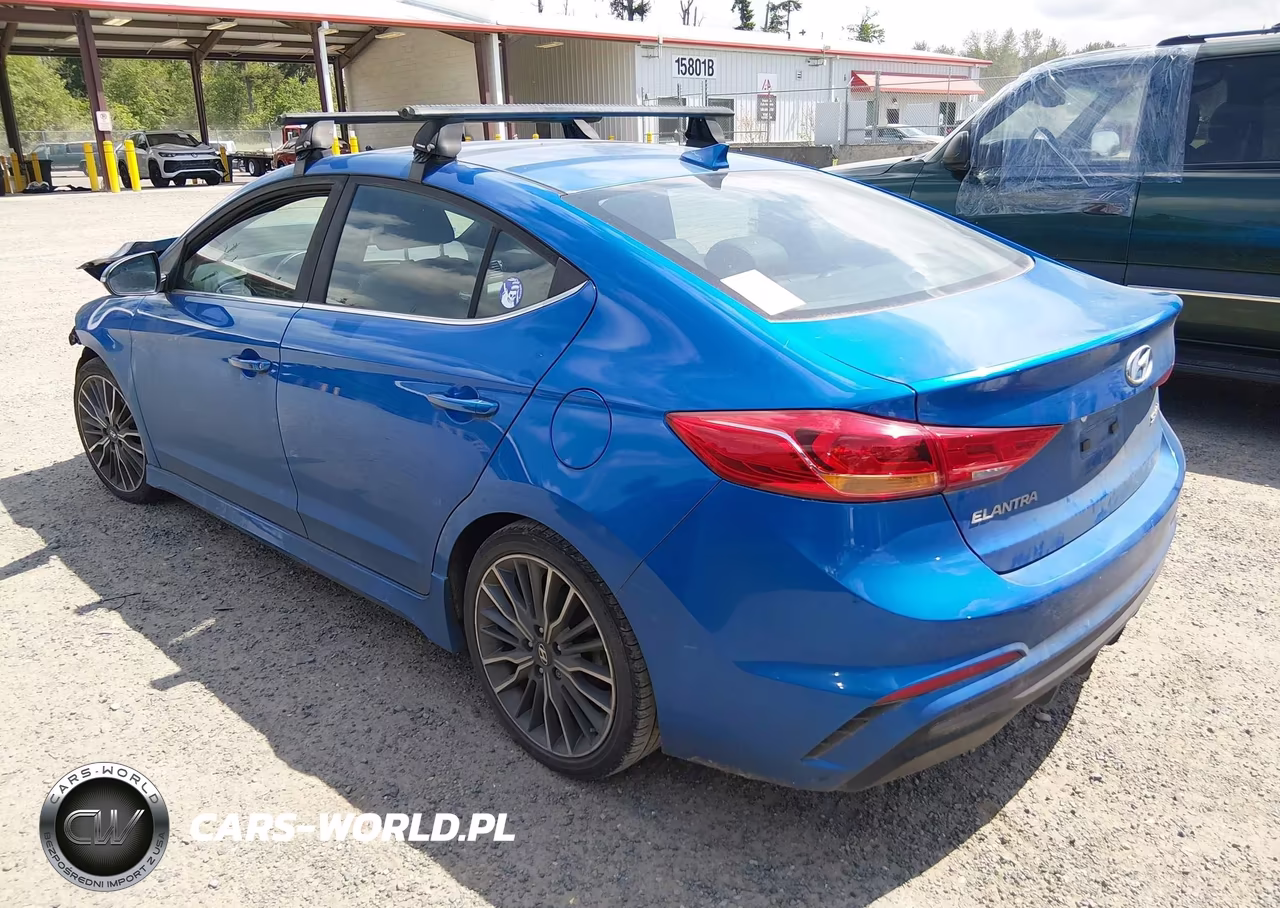 2018 Hyundai Elantra Sport VIN:KMHD04LB7JU451826 - 3
