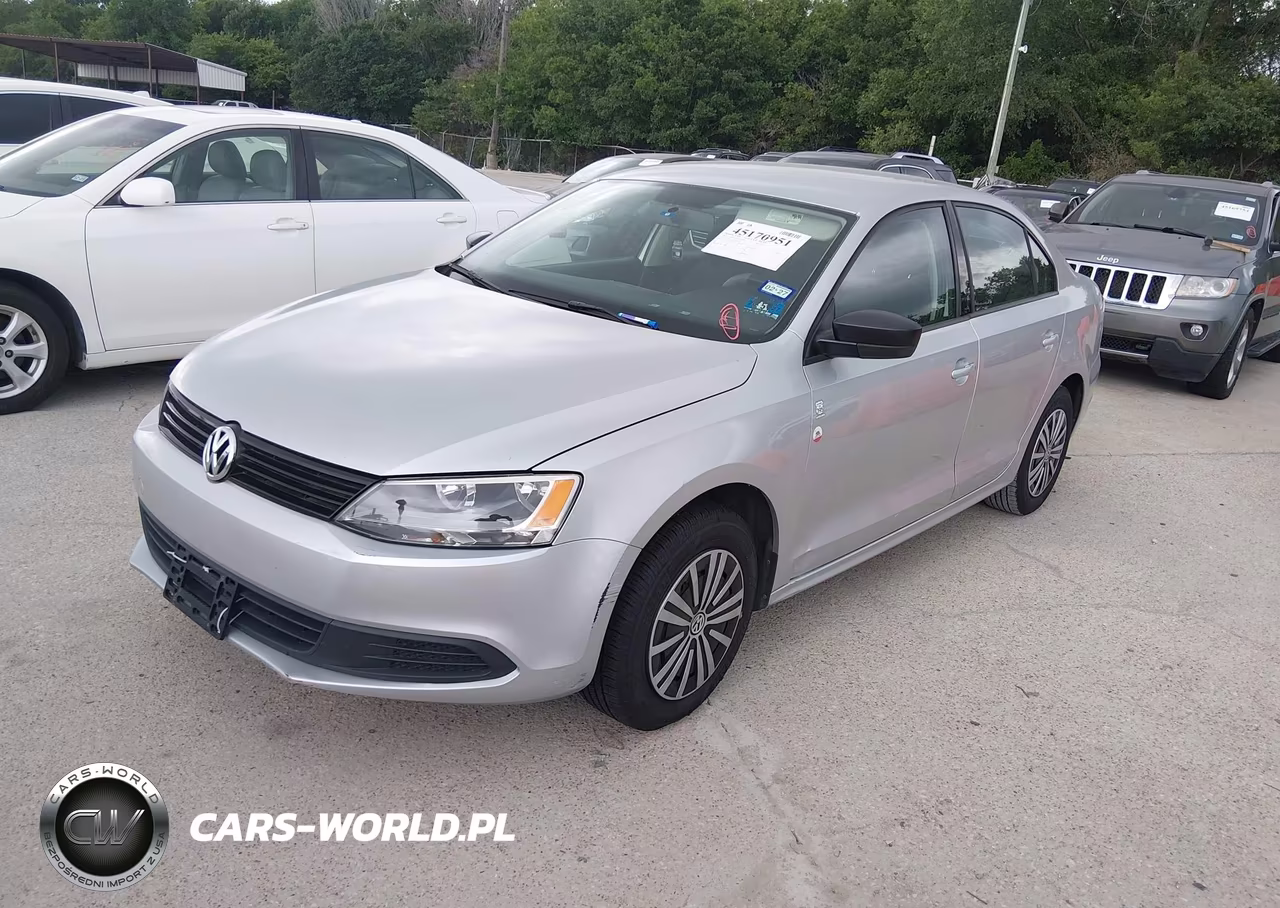 2011 Volkswagen Jetta 2.0L S VIN:3VW2K7AJ1BM103119 - 2