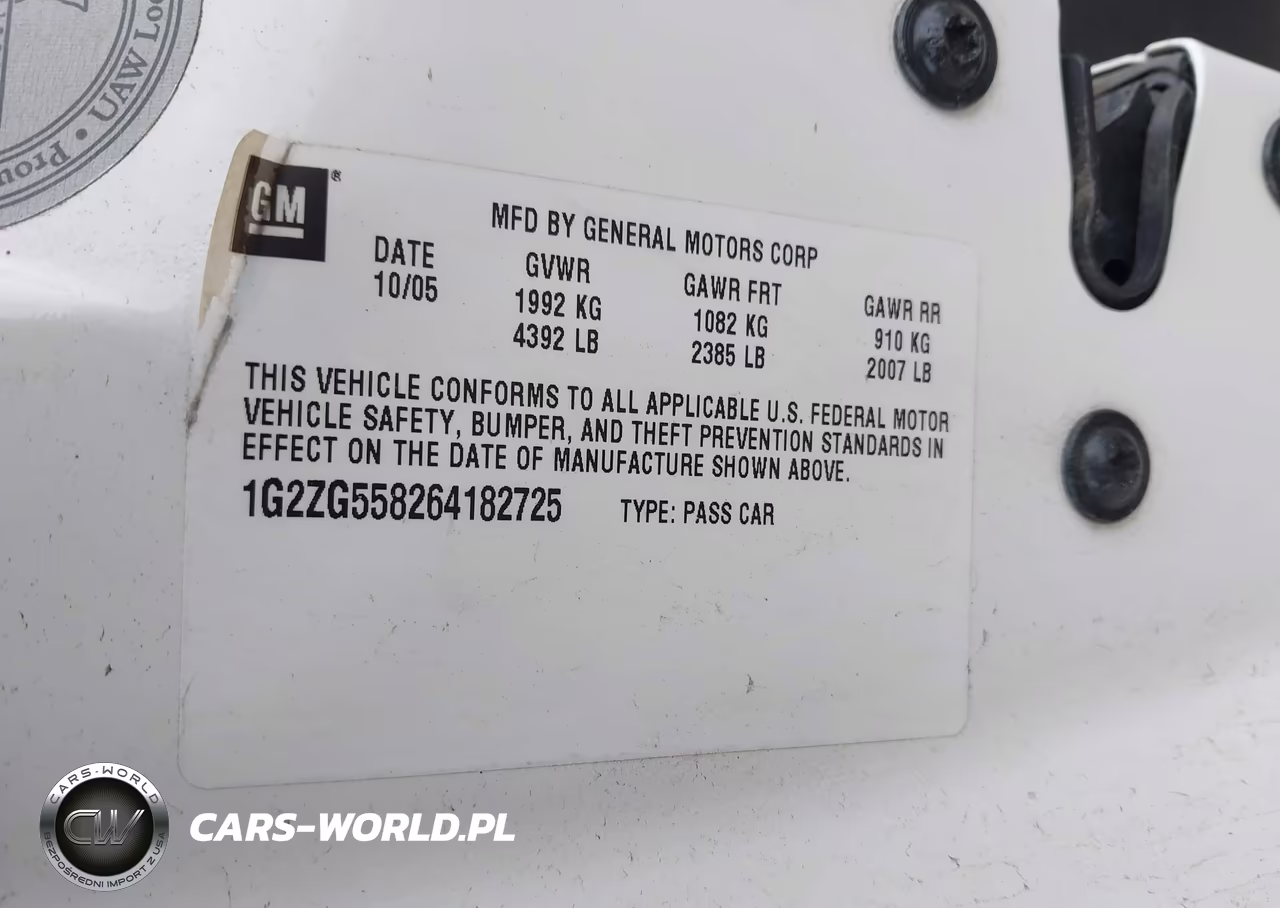 2006 Pontiac G6 VIN:1G2ZG558264182725 - 9