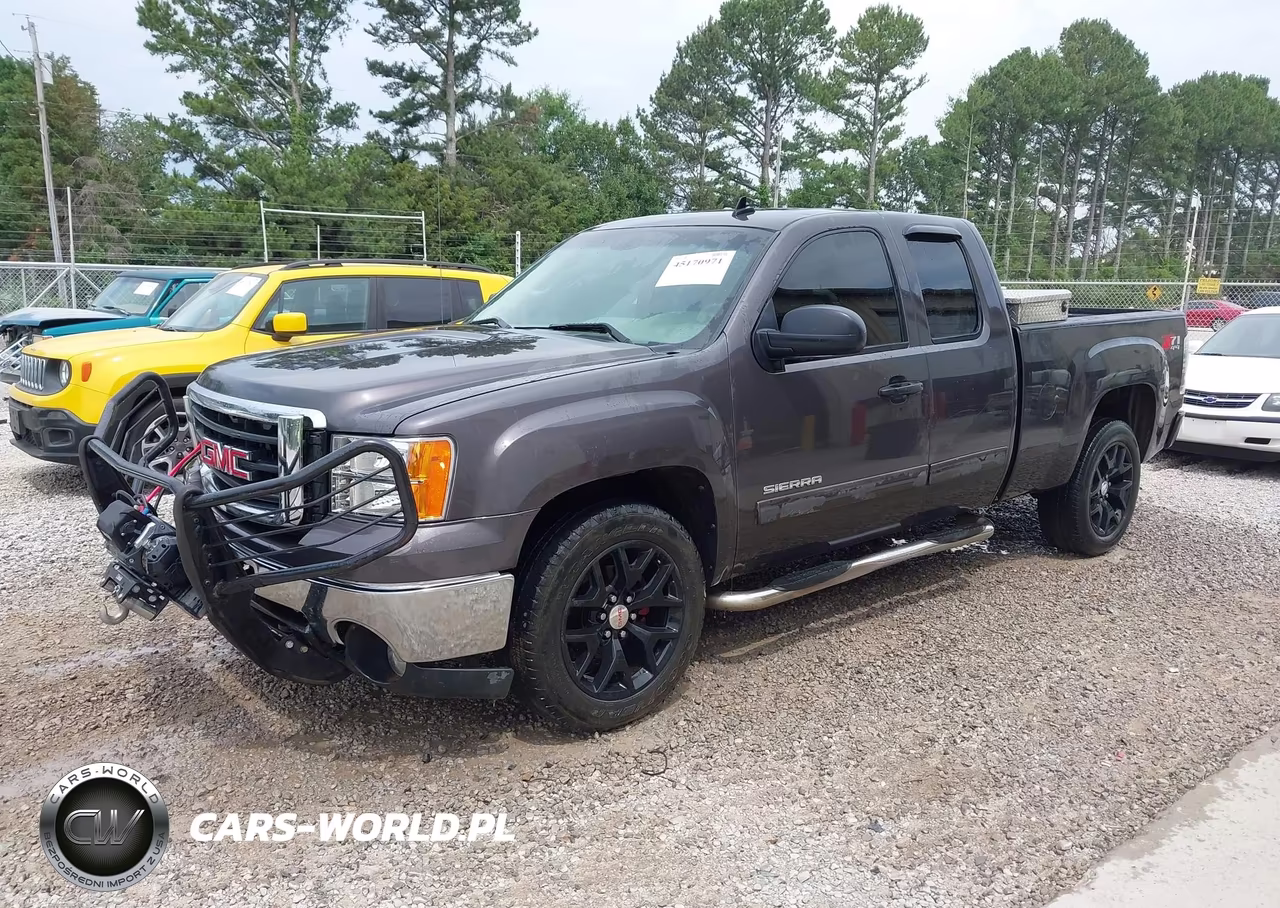 2010 GMC Sierra 1500 Sle VIN:1GTSKVE38AZ294439 - 2