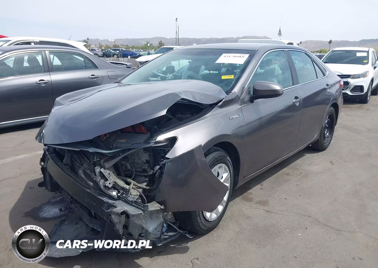 2015 Toyota Camry Hybrid Le VIN:4T1BD1FK2FU166898 - 2
