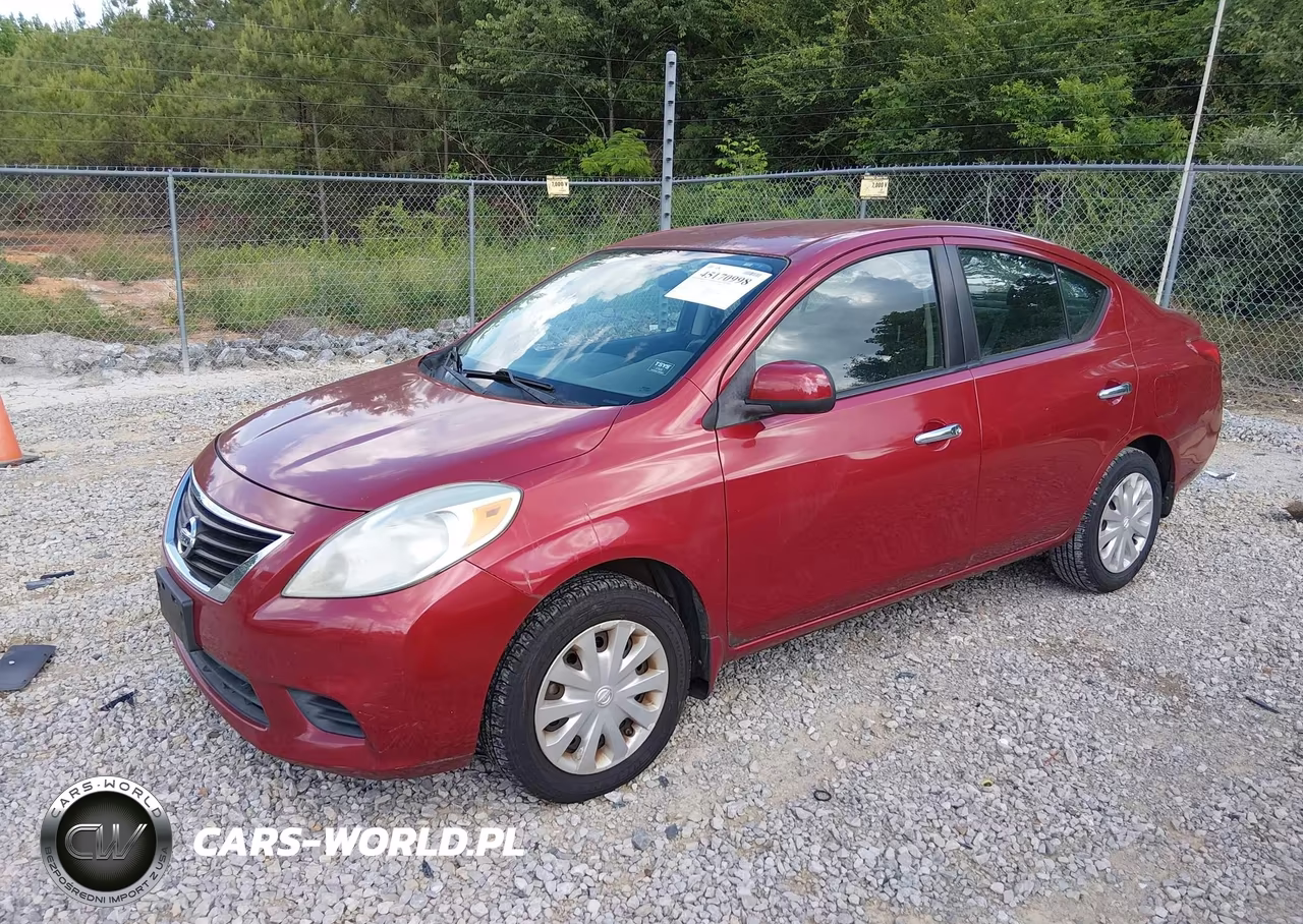 2012 Nissan Versa 1.6 Sv VIN:3N1CN7AP5CL856617 - 2