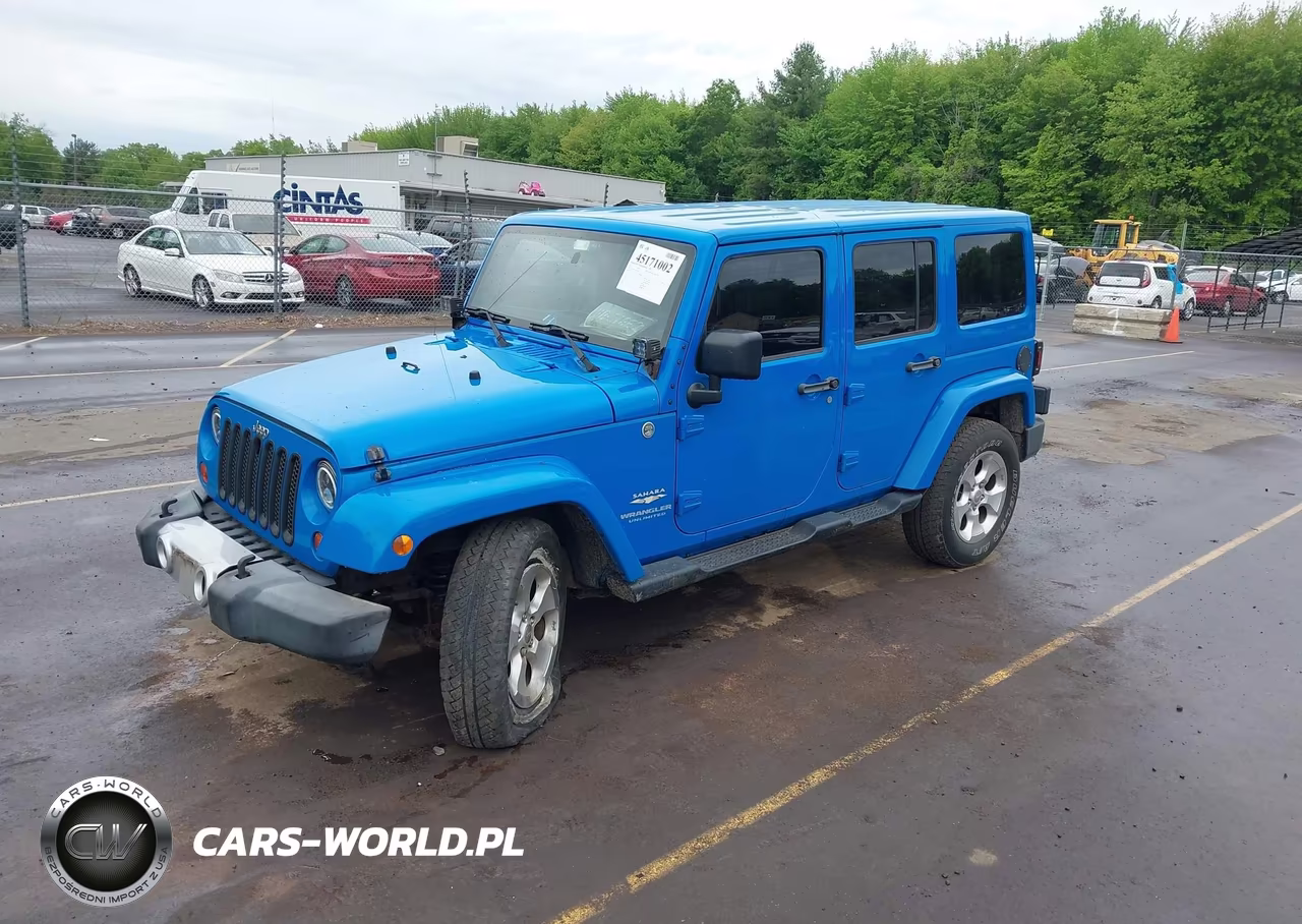2011 Jeep Wrangler Unlimited Sahara VIN:1J4HA5H14BL588376 - 2
