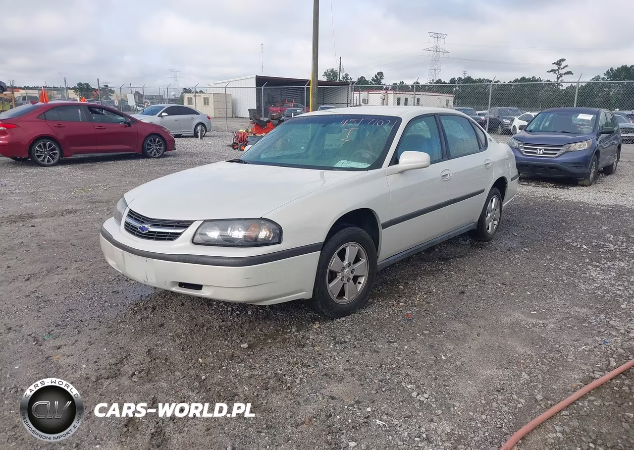2003 Chevrolet Impala VIN:2G1WF52E839215644 - 2