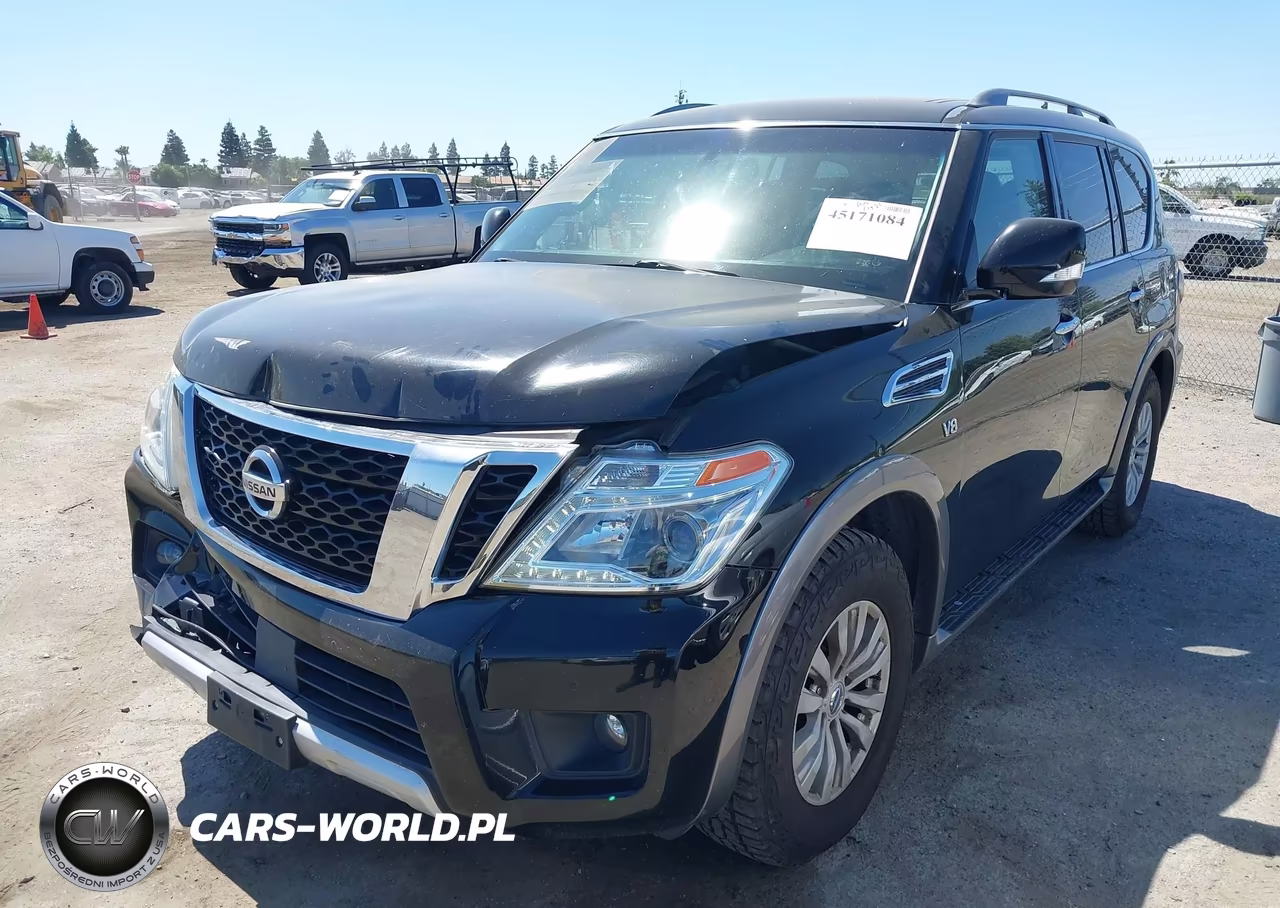 2017 Nissan Armada Sv VIN:JN8AY2NC1H9505231 - 2