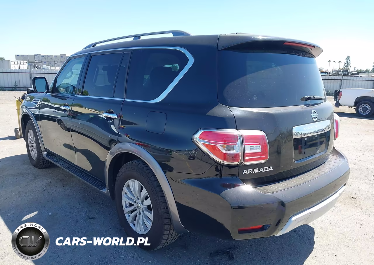 2017 Nissan Armada Sv VIN:JN8AY2NC1H9505231 - 3