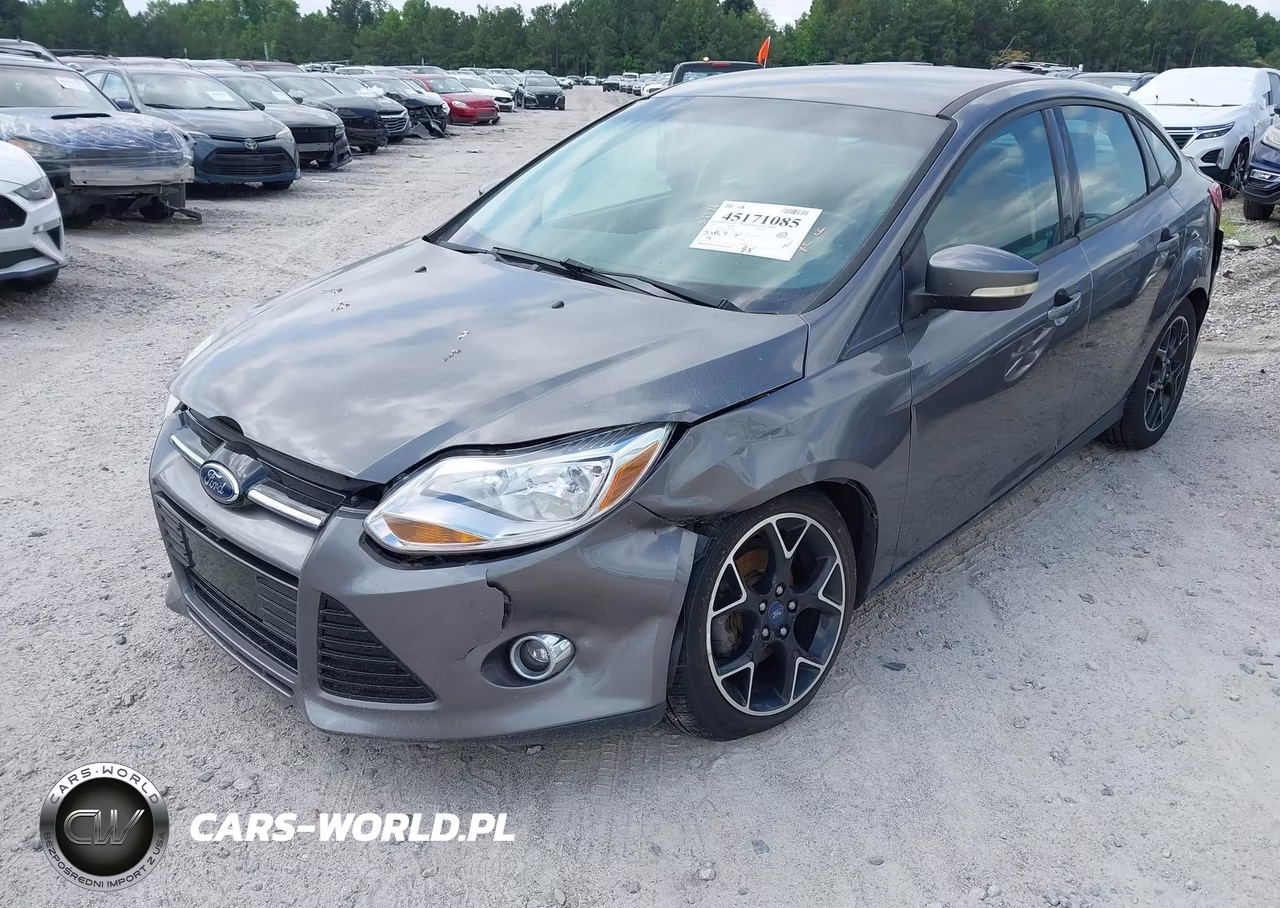 2012 Ford Focus Se VIN:1FAHP3F27CL442906 - 2