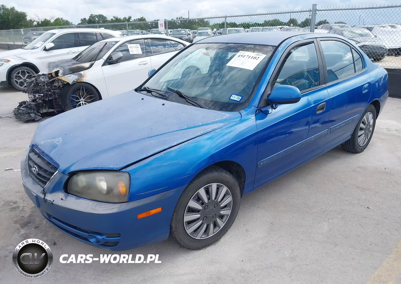 2004 Hyundai Elantra Gls-Gt VIN:KMHDN46D54U820895 - 2