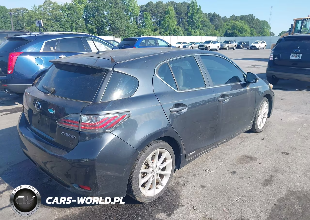 2011 Lexus Ct 200H Premium VIN:JTHKD5BH4B2041363 - 4