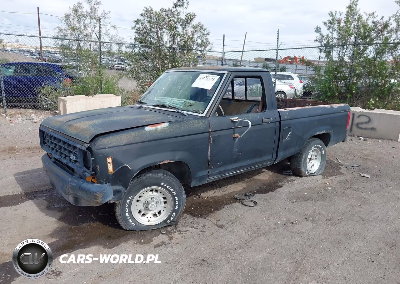 1988 Ford Ranger VIN:1FTBR10A0JUB72567 - 2