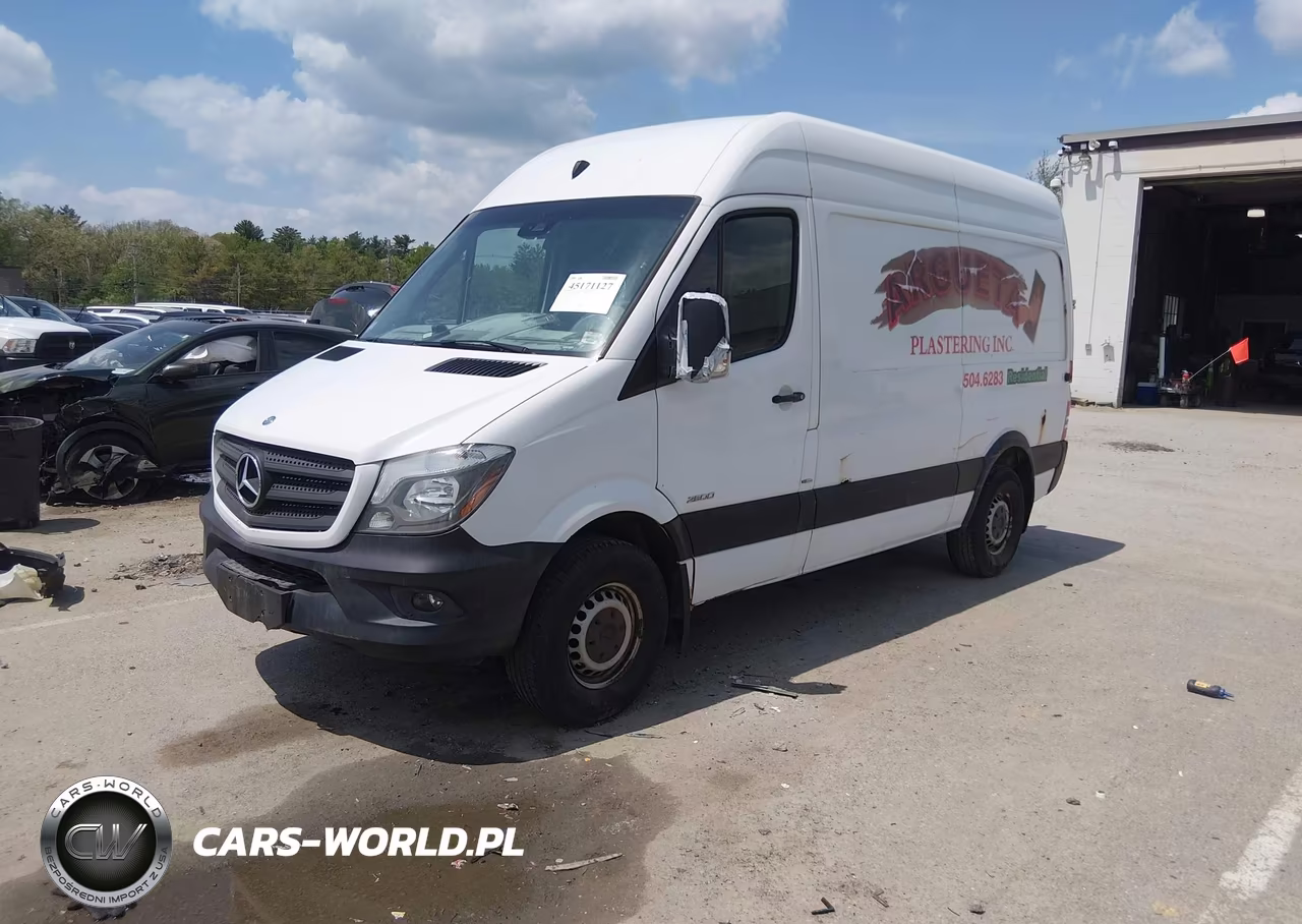 2015 Mercedes-Benz Sprinter 2500 Normal Roof VIN:WD3PE7DC5F5966489 - 2