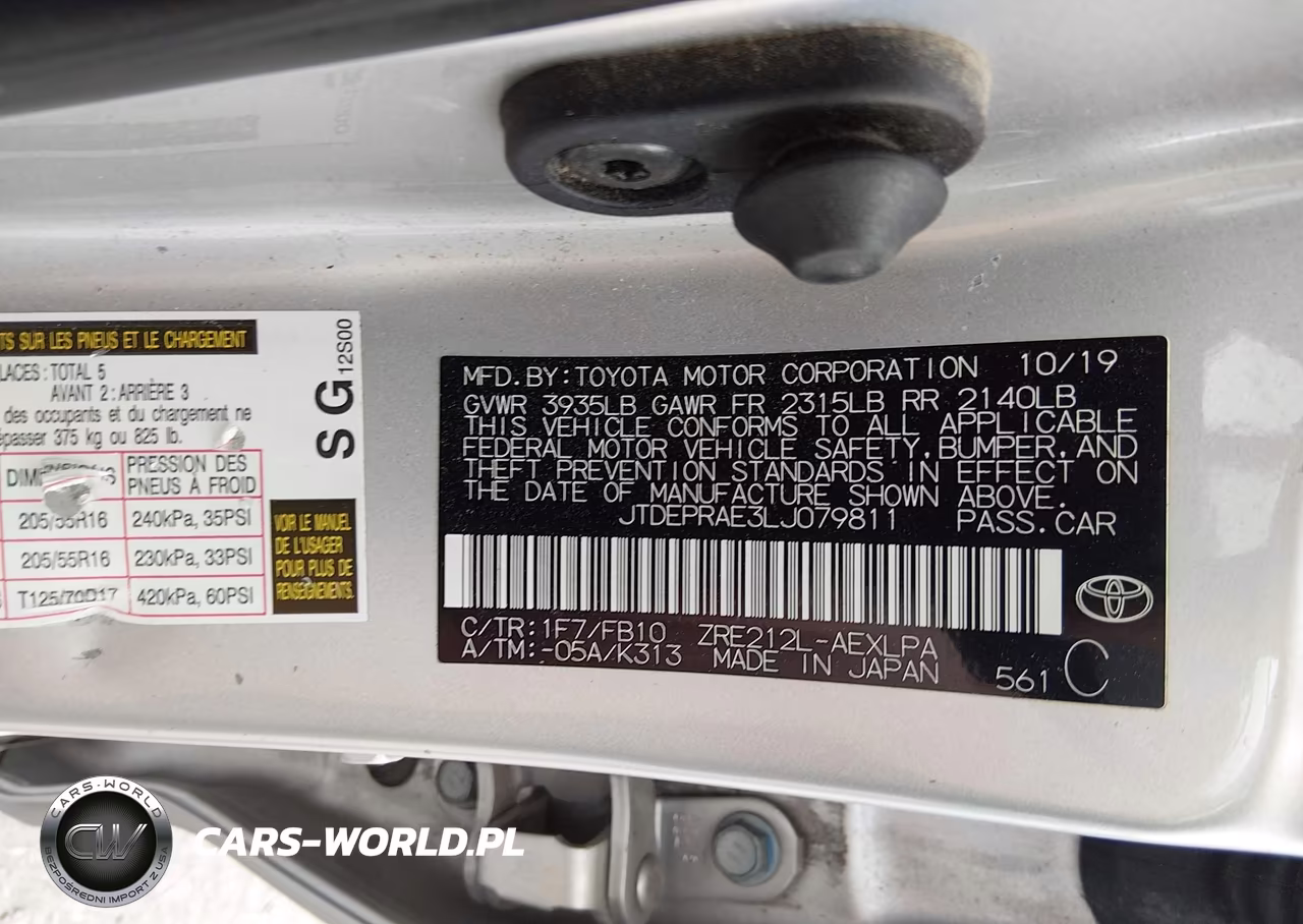 2020 Toyota Corolla Le VIN:JTDEPRAE3LJ079811 - 9