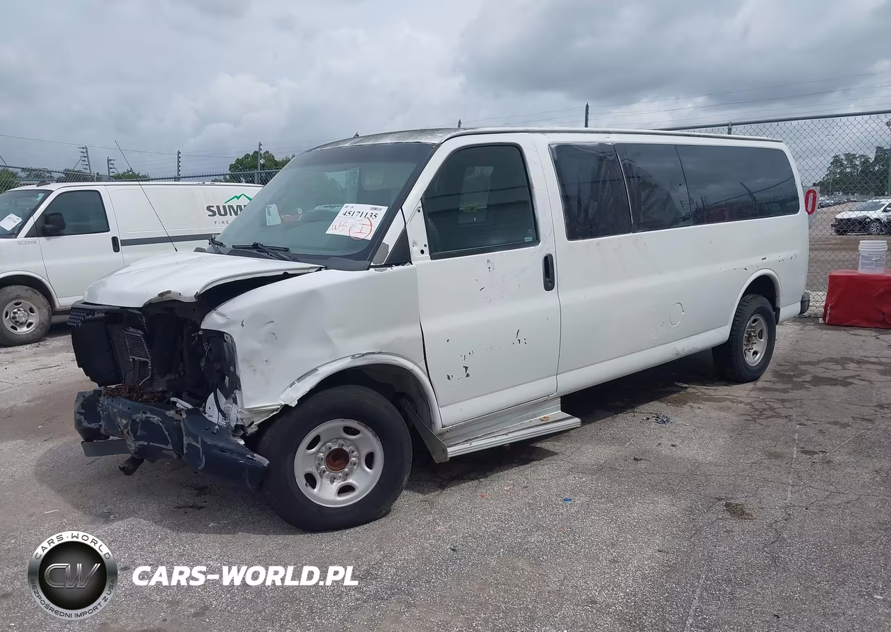 2010 Chevrolet Express 3500 Ls VIN:1GA2GZDG7A1128577 - 2