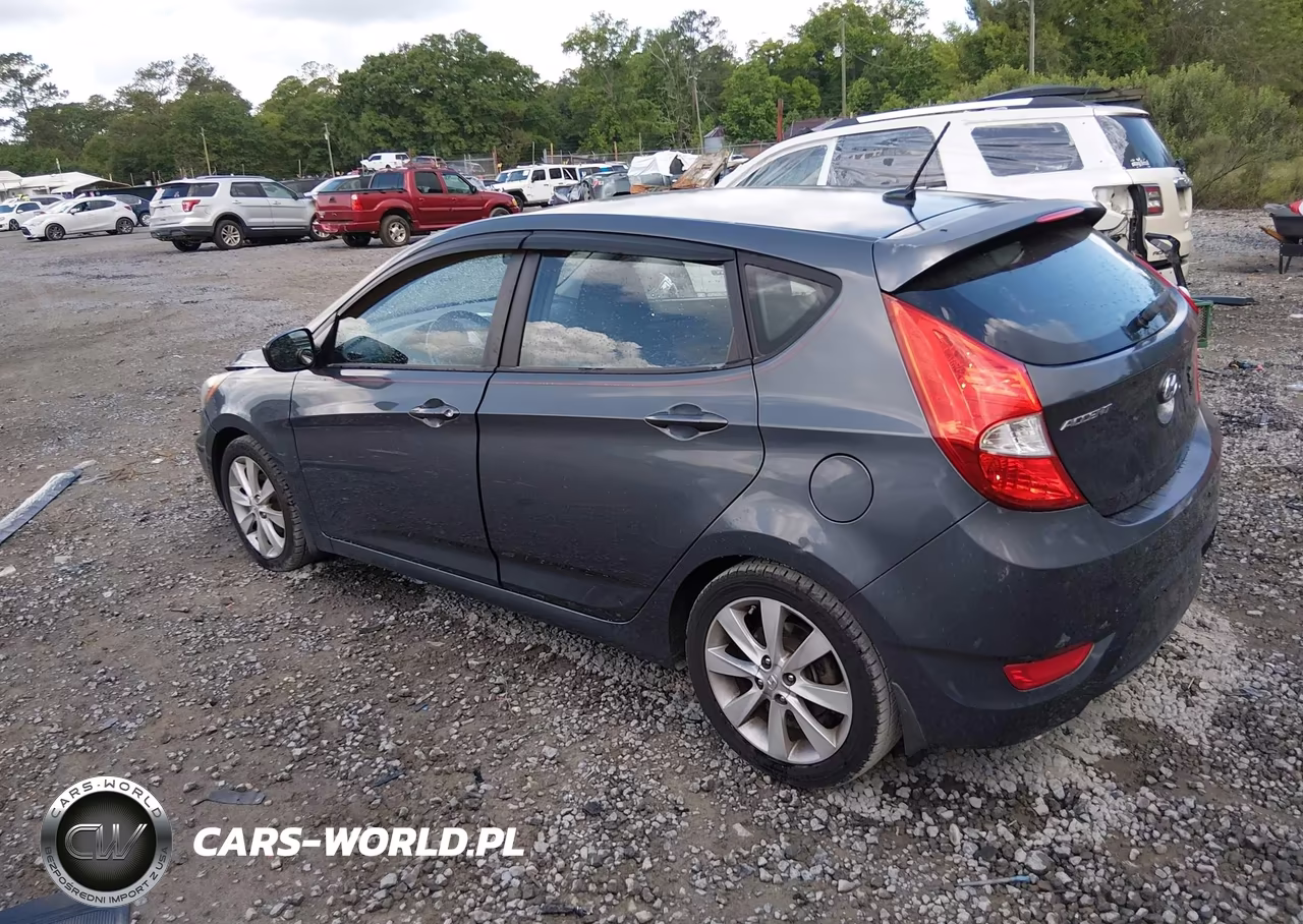 2012 Hyundai Accent Se VIN:KMHCU5AE8CU041932 - 3