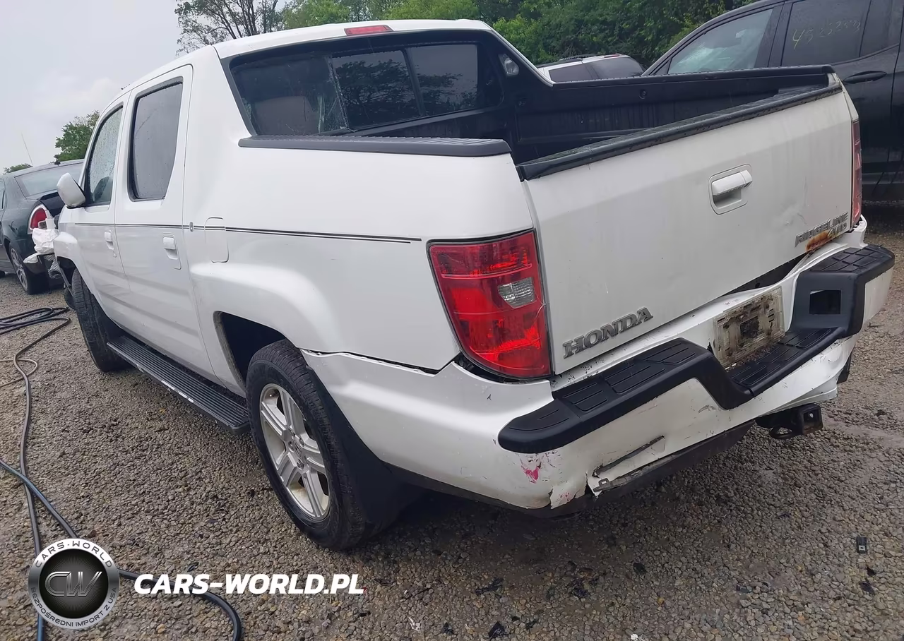 2011 Honda Ridgeline Rtl VIN:5FPYK1F51BB454291 - 3