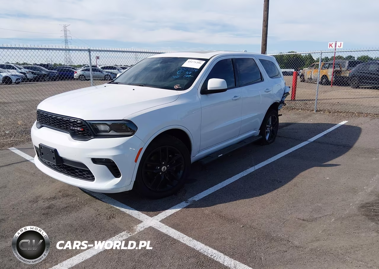2022 Dodge Durango Gt Awd VIN:1C4RDJDGXNC220101 - 2