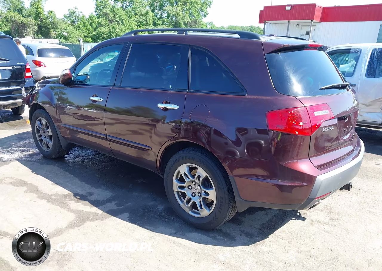2009 Acura Mdx Technology Package VIN:2HNYD28699H530241 - 3