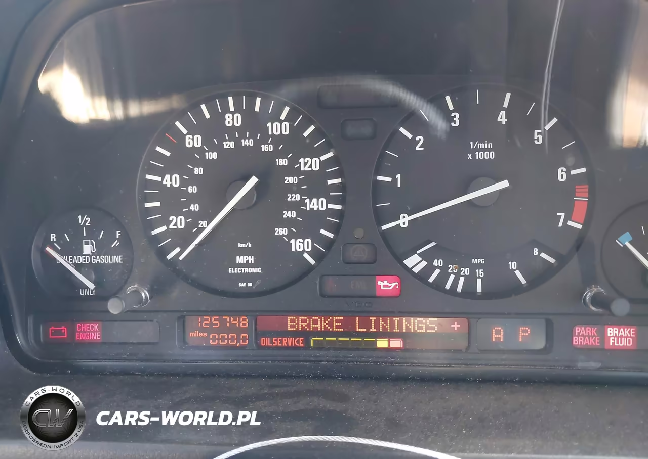 1995 BMW 530 I Automatic VIN:WBAHE2327SGE92744 - 7